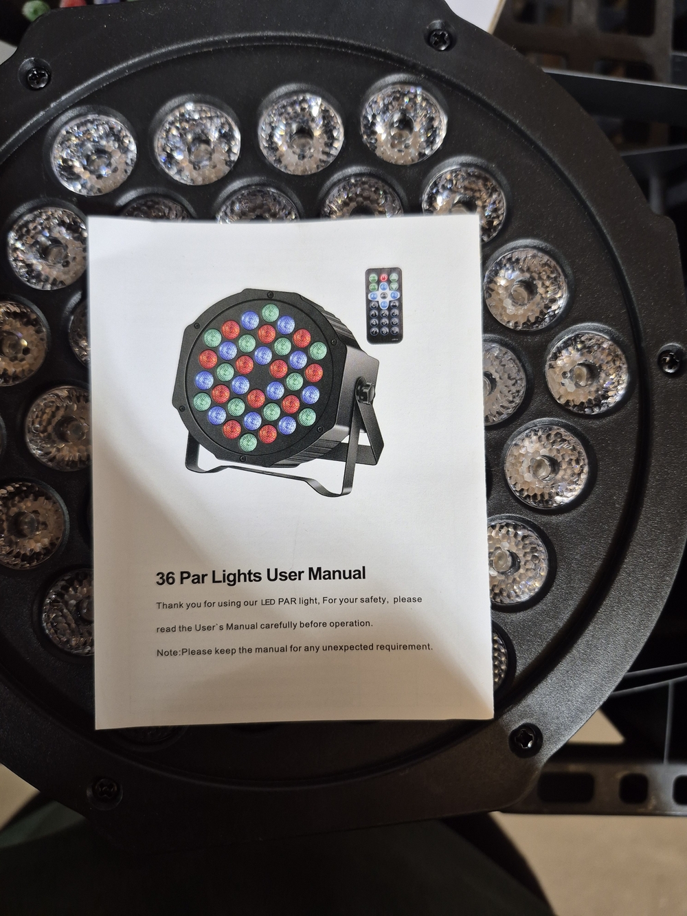 LED PAR Light 36 - RGB Stage Flood - Picture 3 of 6